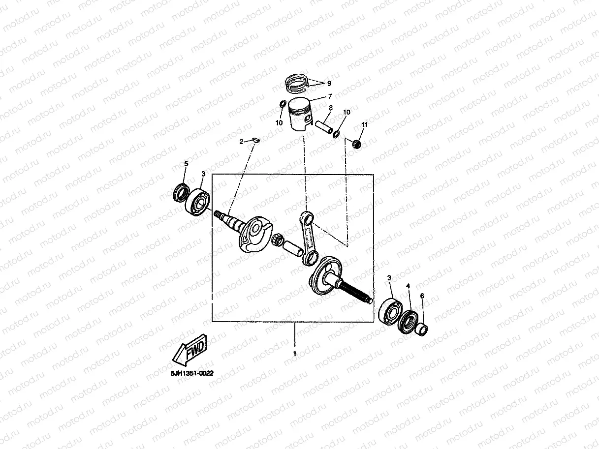 KURBELWELLE & KOLBEN