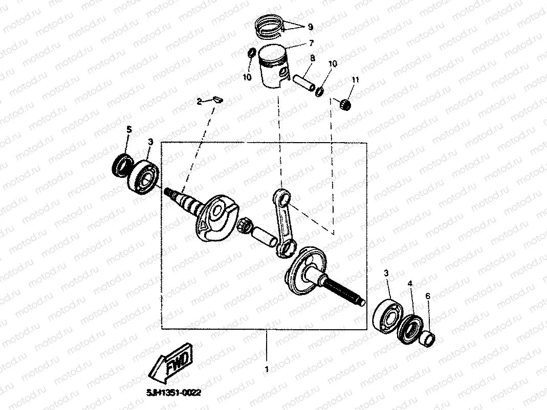 KURBELWELLE & KOLBEN