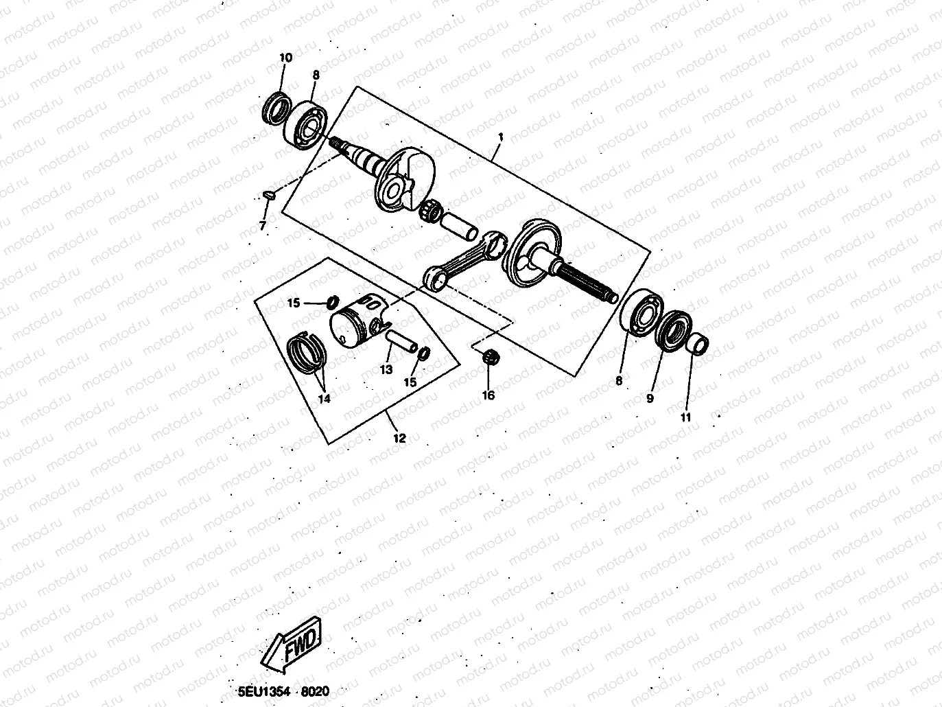 KURBELWELLE & KOLBEN