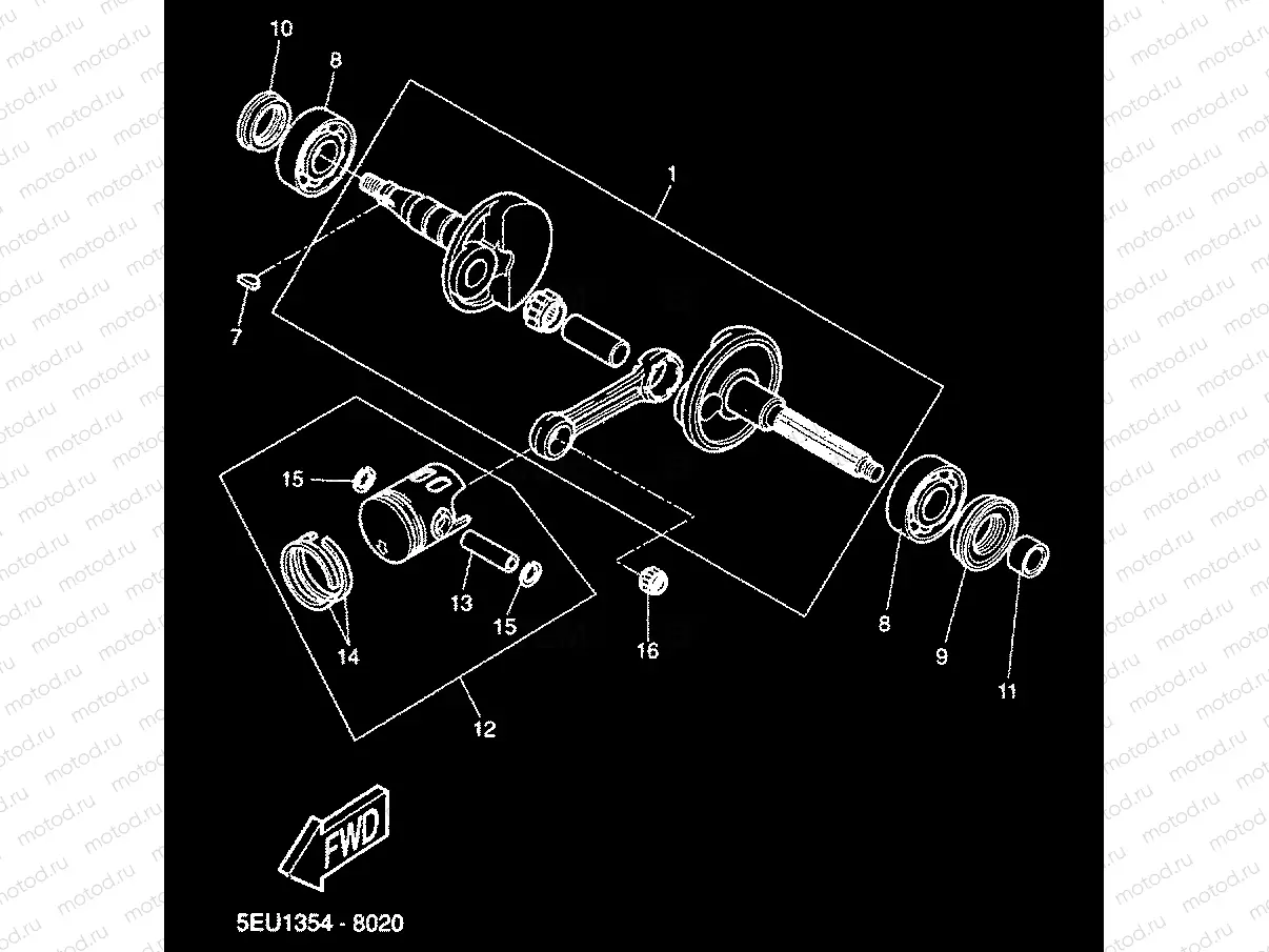 KURBELWELLE & KOLBEN