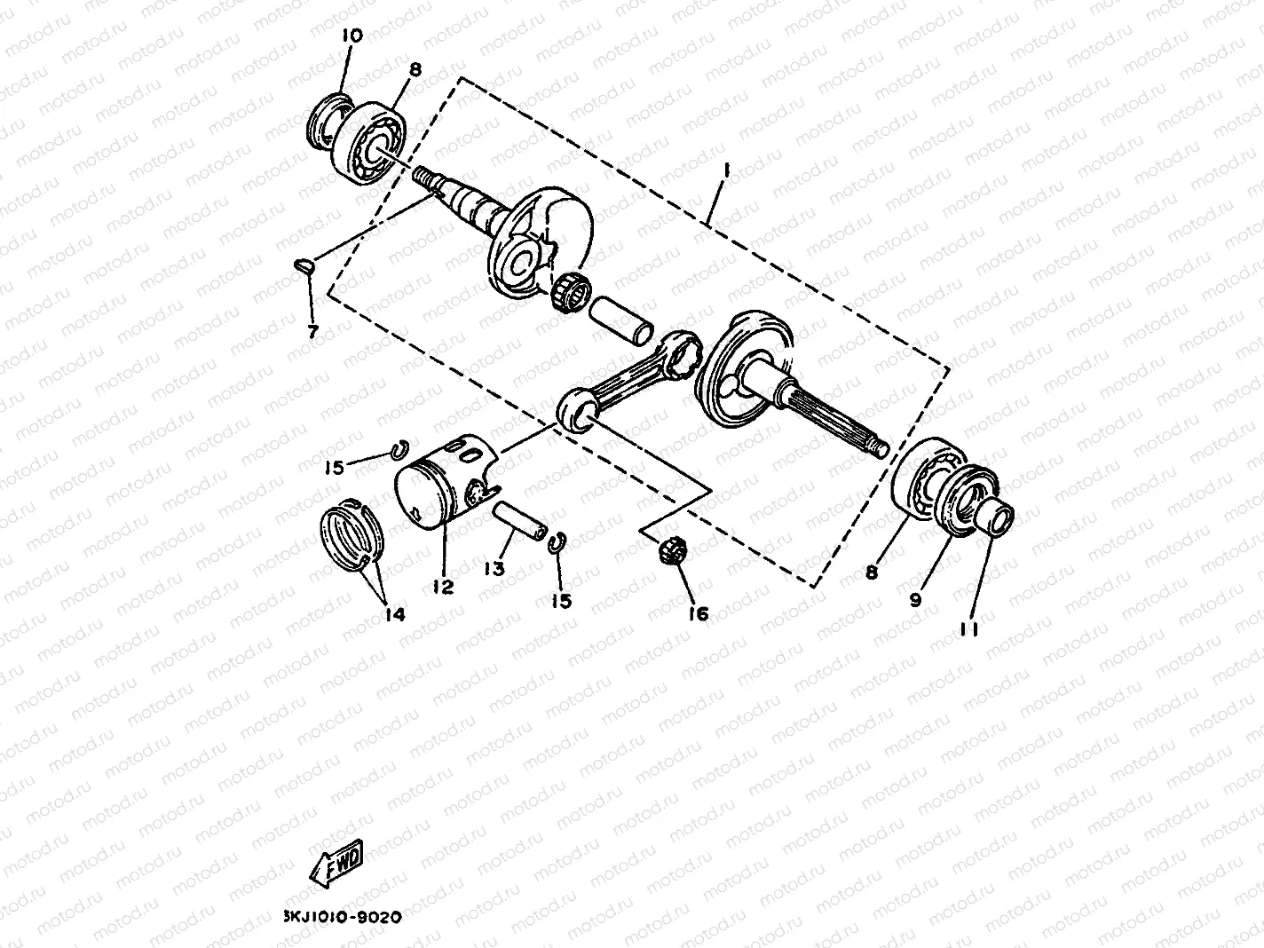 KURBELWELLE & KOLBEN
