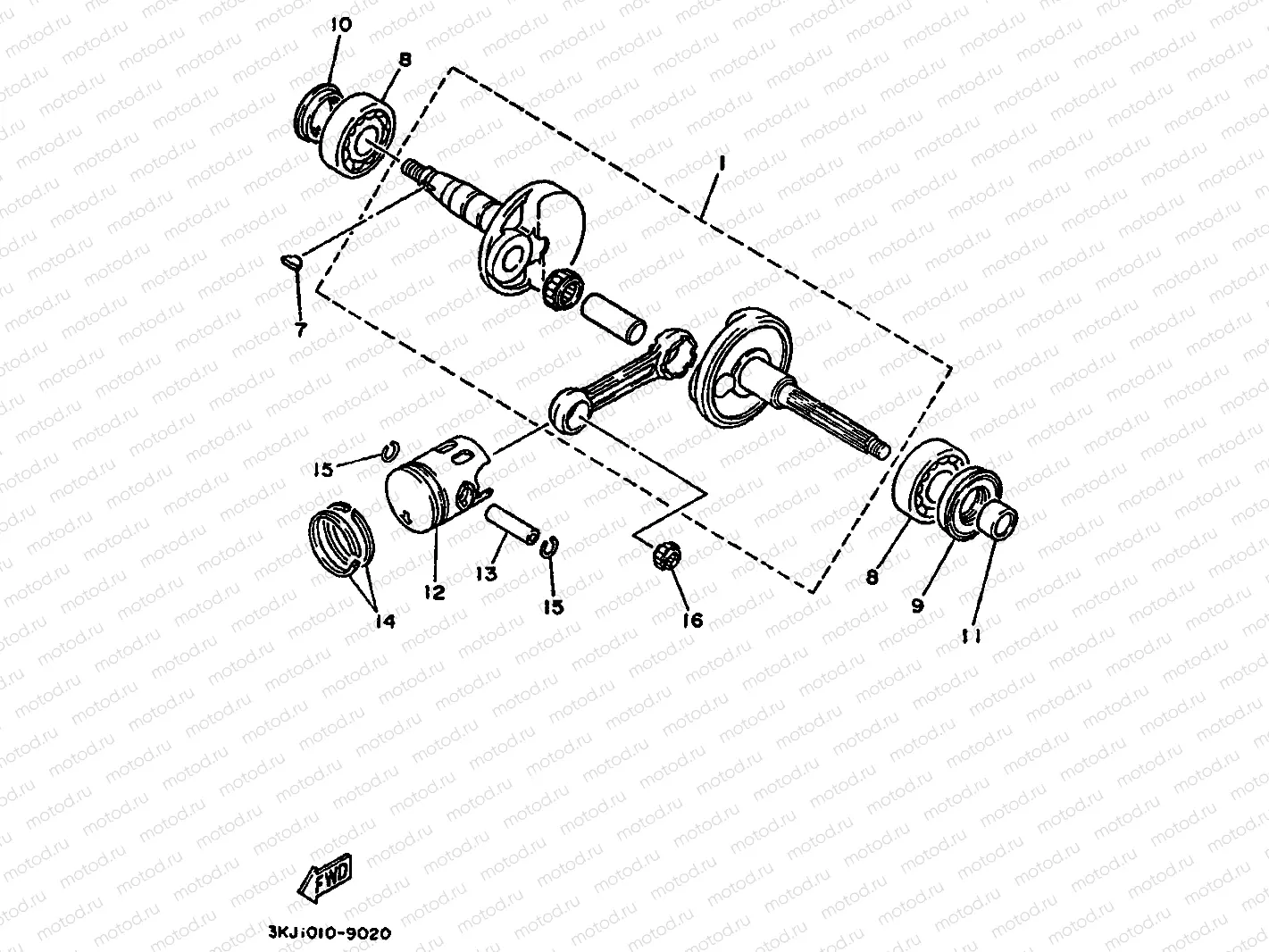 KURBELWELLE & KOLBEN