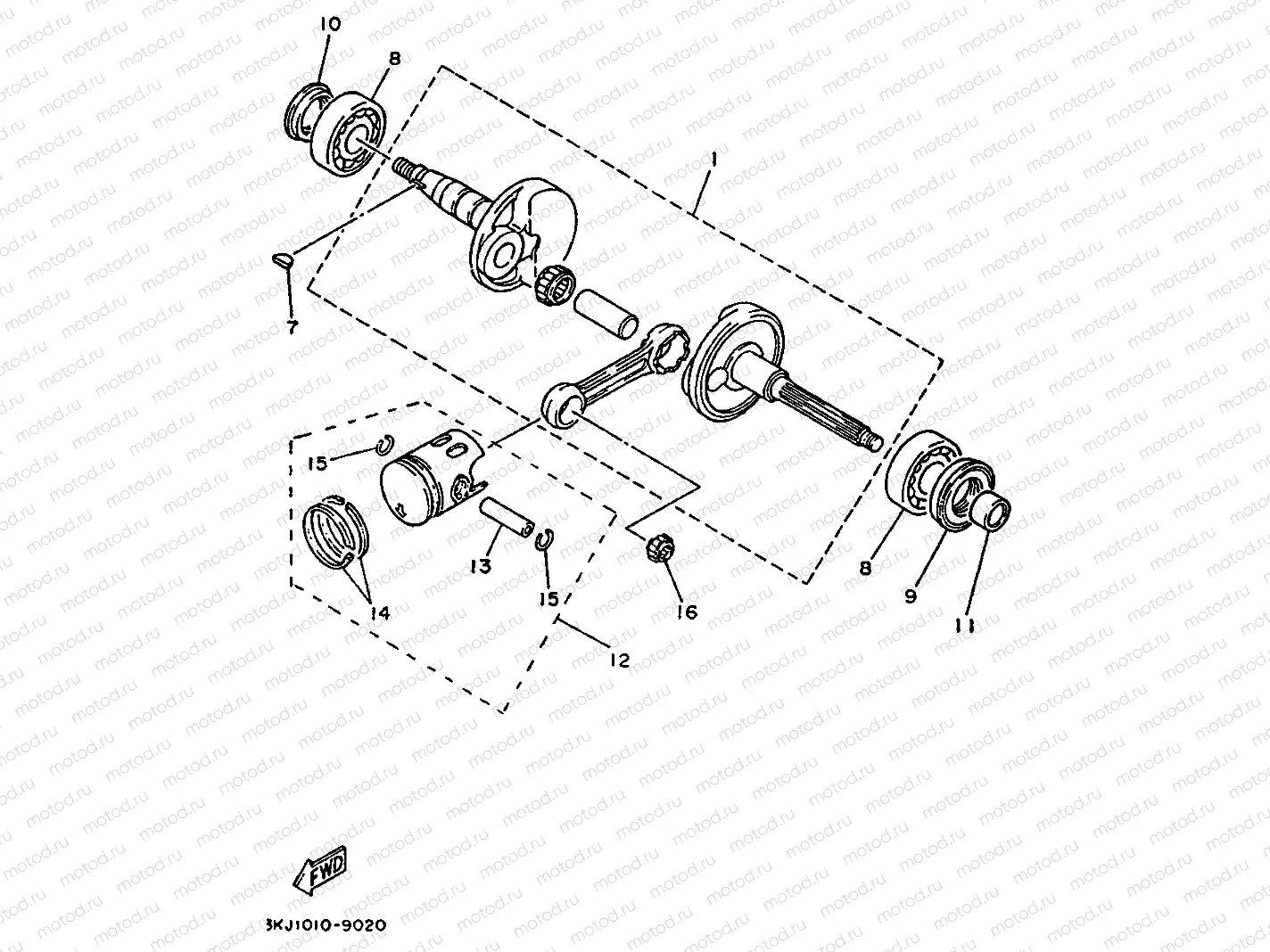 KURBELWELLE & KOLBEN
