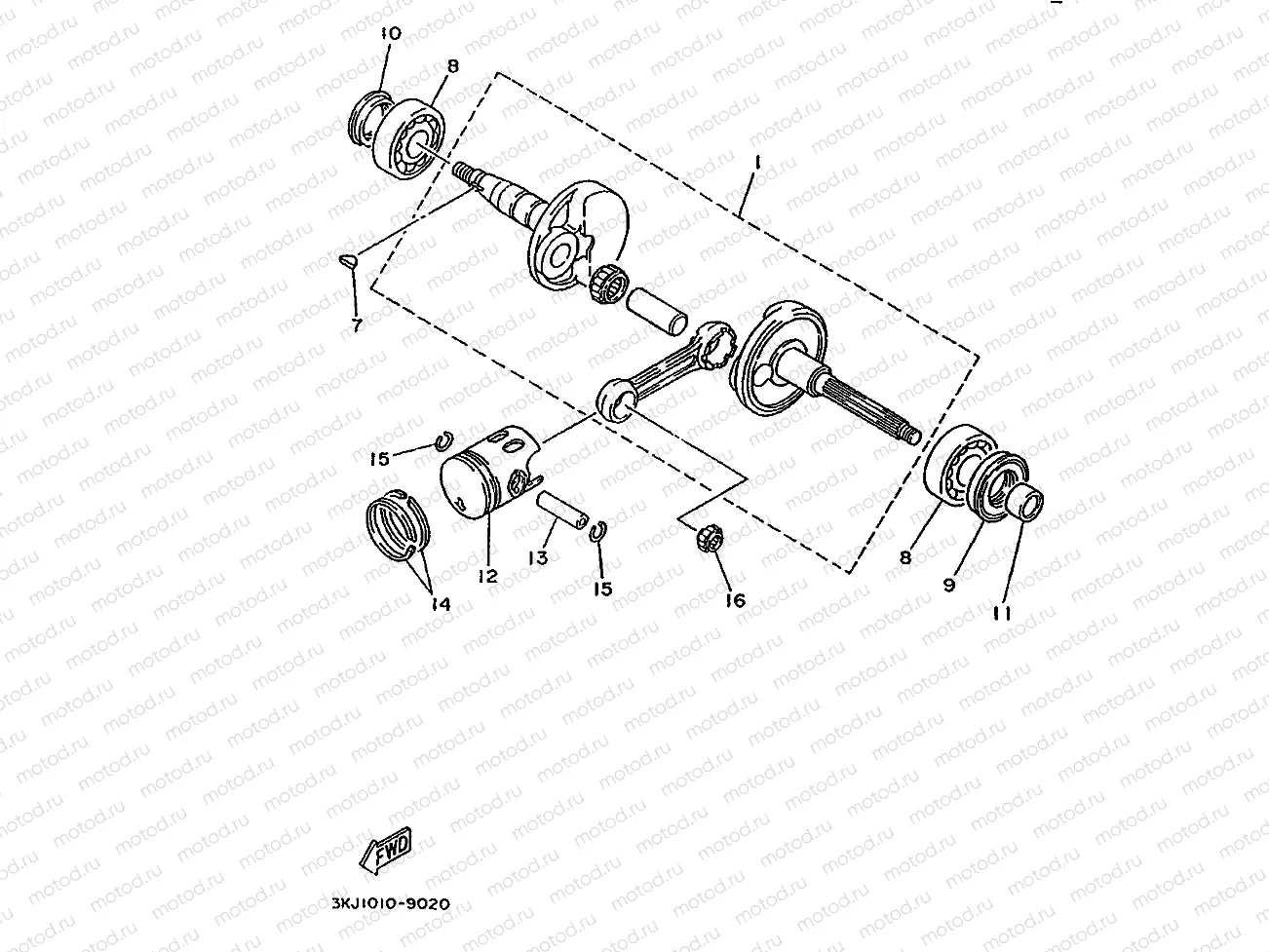 KURBELWELLE & KOLBEN