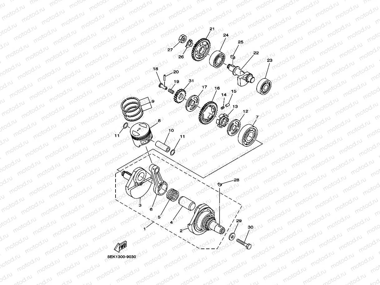 KURBELWELLE & KOLBEN