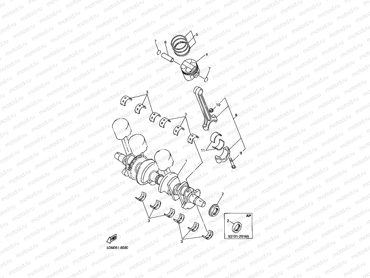KURBELWELLE & KOLBEN