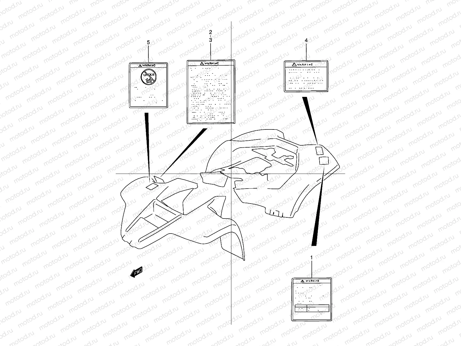LABEL (MODEL T/V/W)