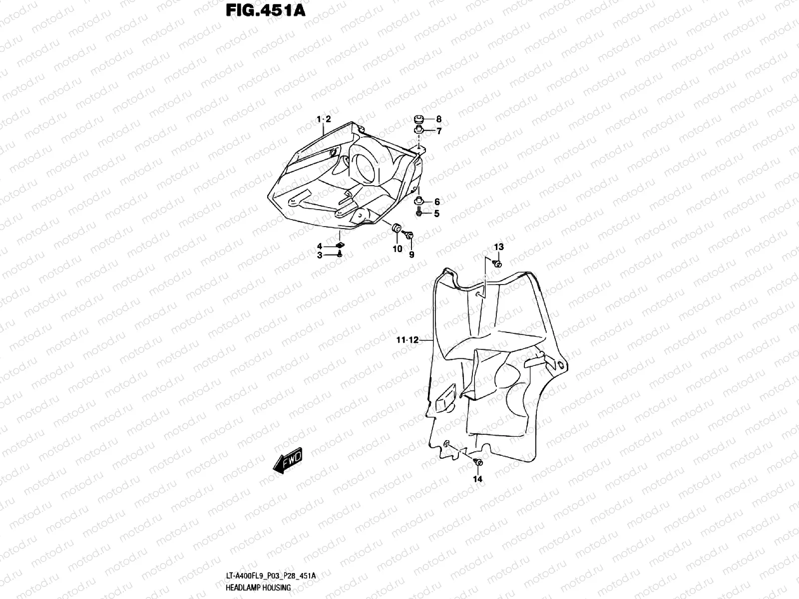 LAMP HOUSING