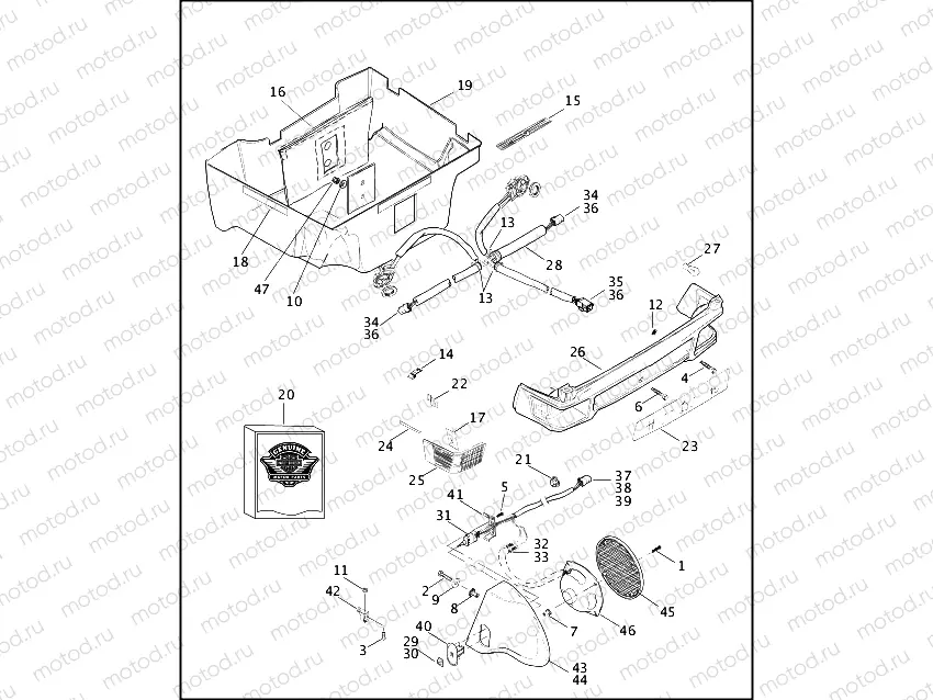 LAMPS AND SPEAKER HOUSINGS - ULTRA TOUR-PAK