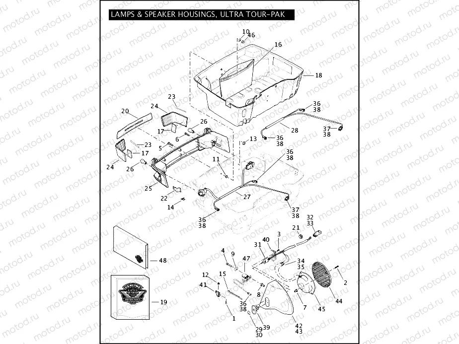 LAMPS & SPEAKER HOUSINGS, ULTRA TOUR-PAK (2 OF 2)