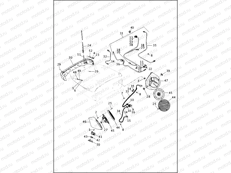 LAMPS & SPEAKER HOUSINGS, ULTRA TOUR-PAK (2 OF 2)