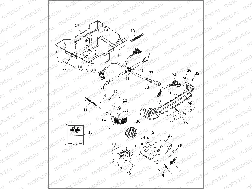 LAMPS & SPEAKER HOUSINGS - ULTRA TOUR-PAK