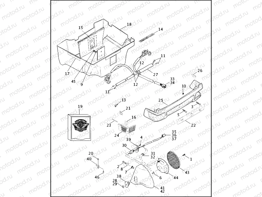 LAMPS & SPEAKER HOUSINGS - ULTRA TOUR-PAK
