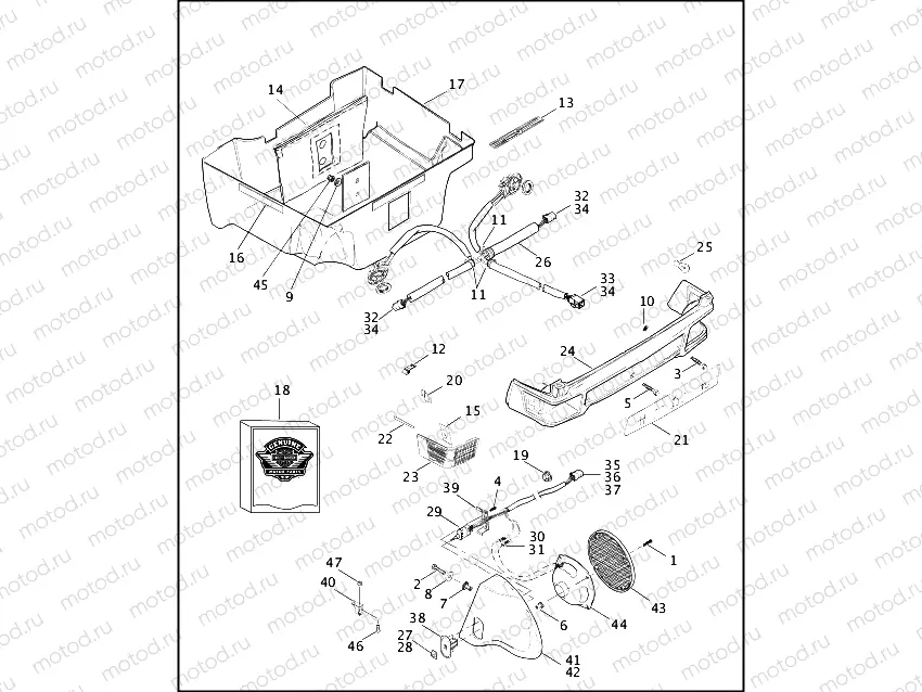 LAMPS & SPEAKER HOUSINGS - ULTRA TOUR-PAK