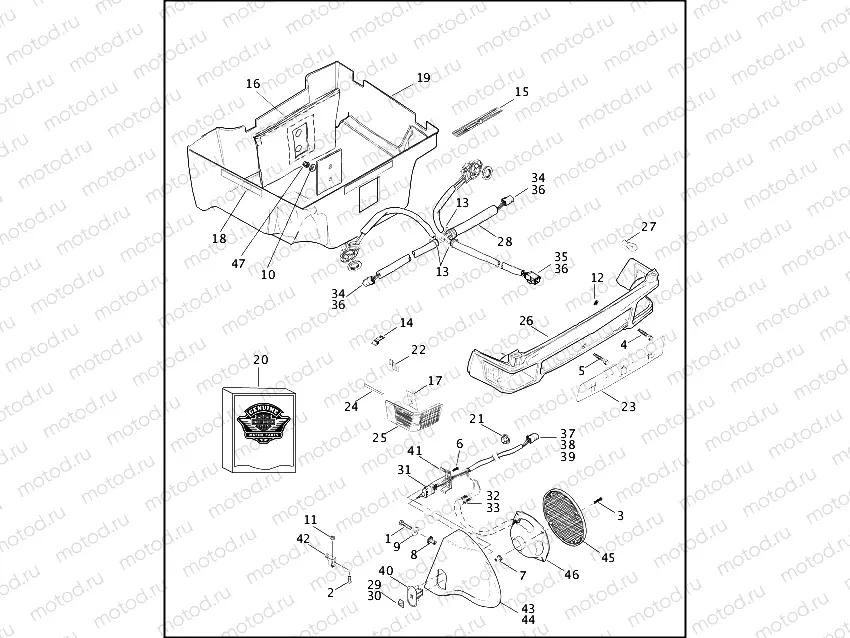 LAMPS & SPEAKER HOUSINGS - ULTRA TOUR-PAK