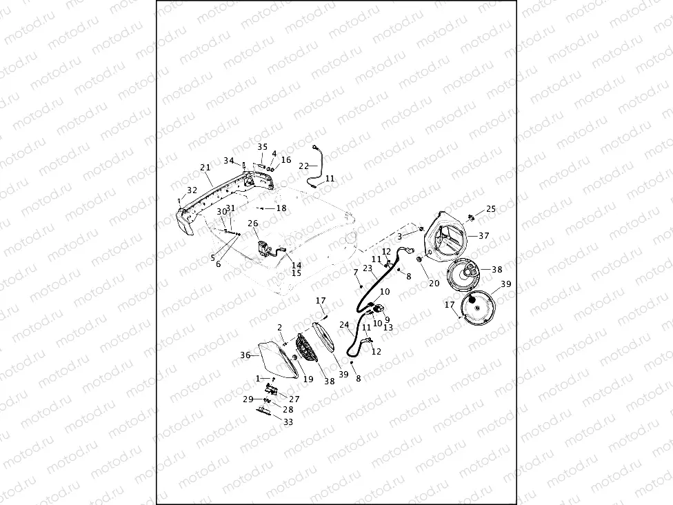 LAMPS & SPEAKER HOUSINGS, ULTRA TOUR-PAK