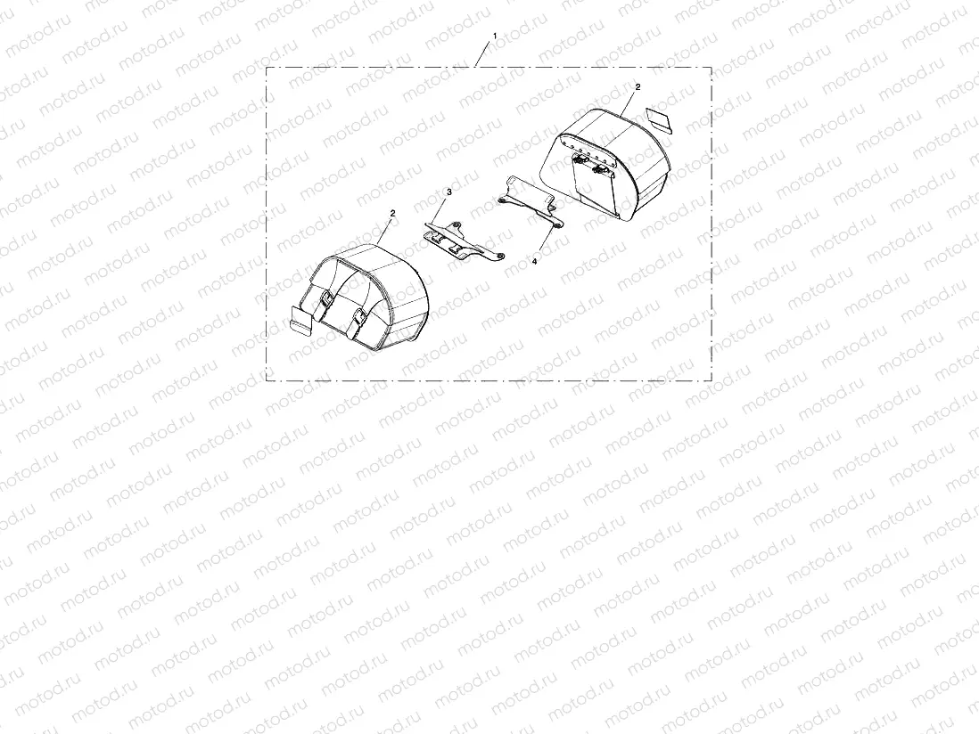 Leather Panniers Kit