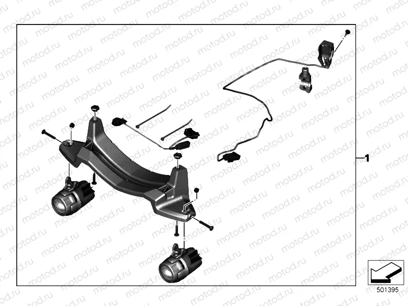 LED AUXILIARY HEADLIGHT