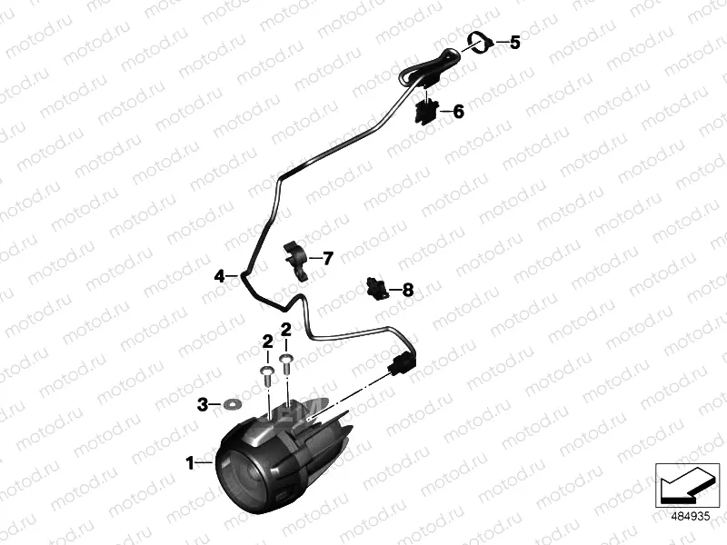 LED AUXILIARY HEADLIGHT 
