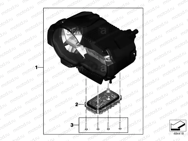 LED HEADLIGHT - GENERATION II