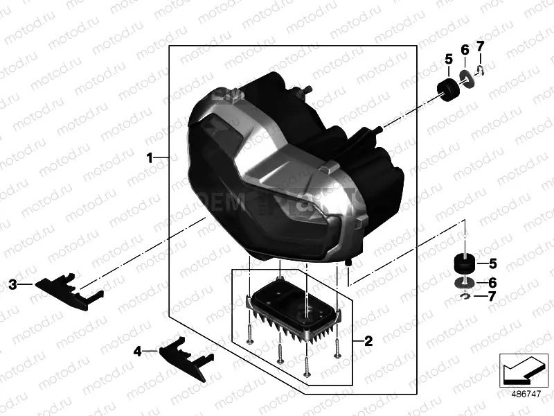 LED headlight - Generation II