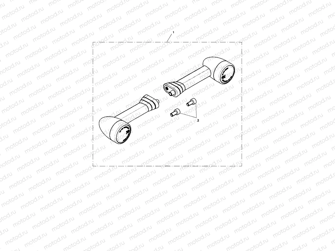 LED Indicator Kit, D40, Long, 200 Lead