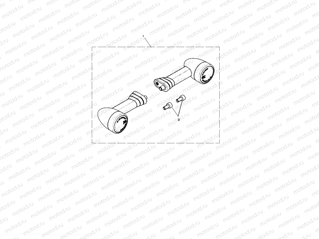 LED Indicator Kit, D40, Short, 40 Lead