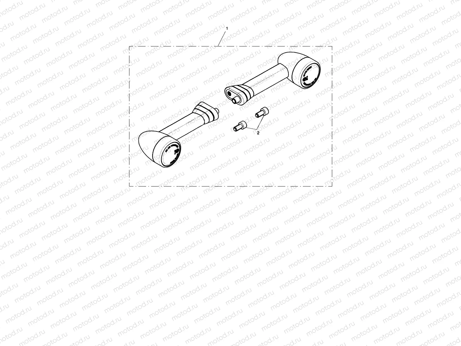 LED Indicator Kit, D64 Long, 200 Lead