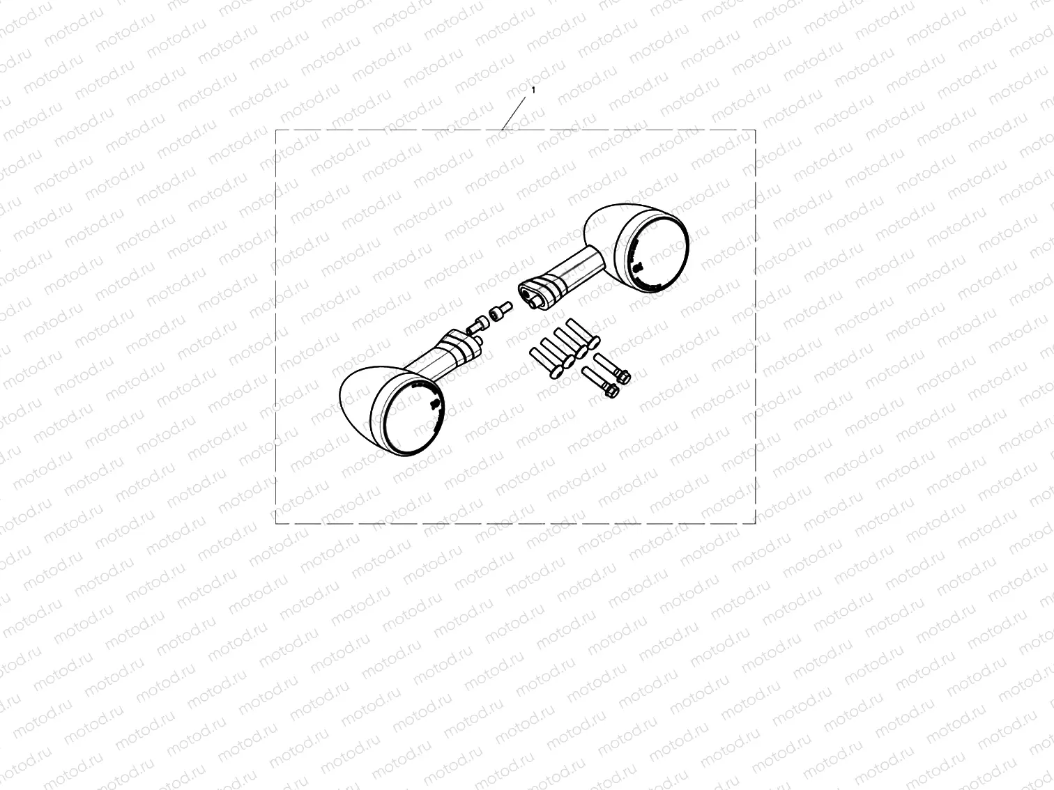 LED Indicator Kit, D64 Medium, 120 Lead