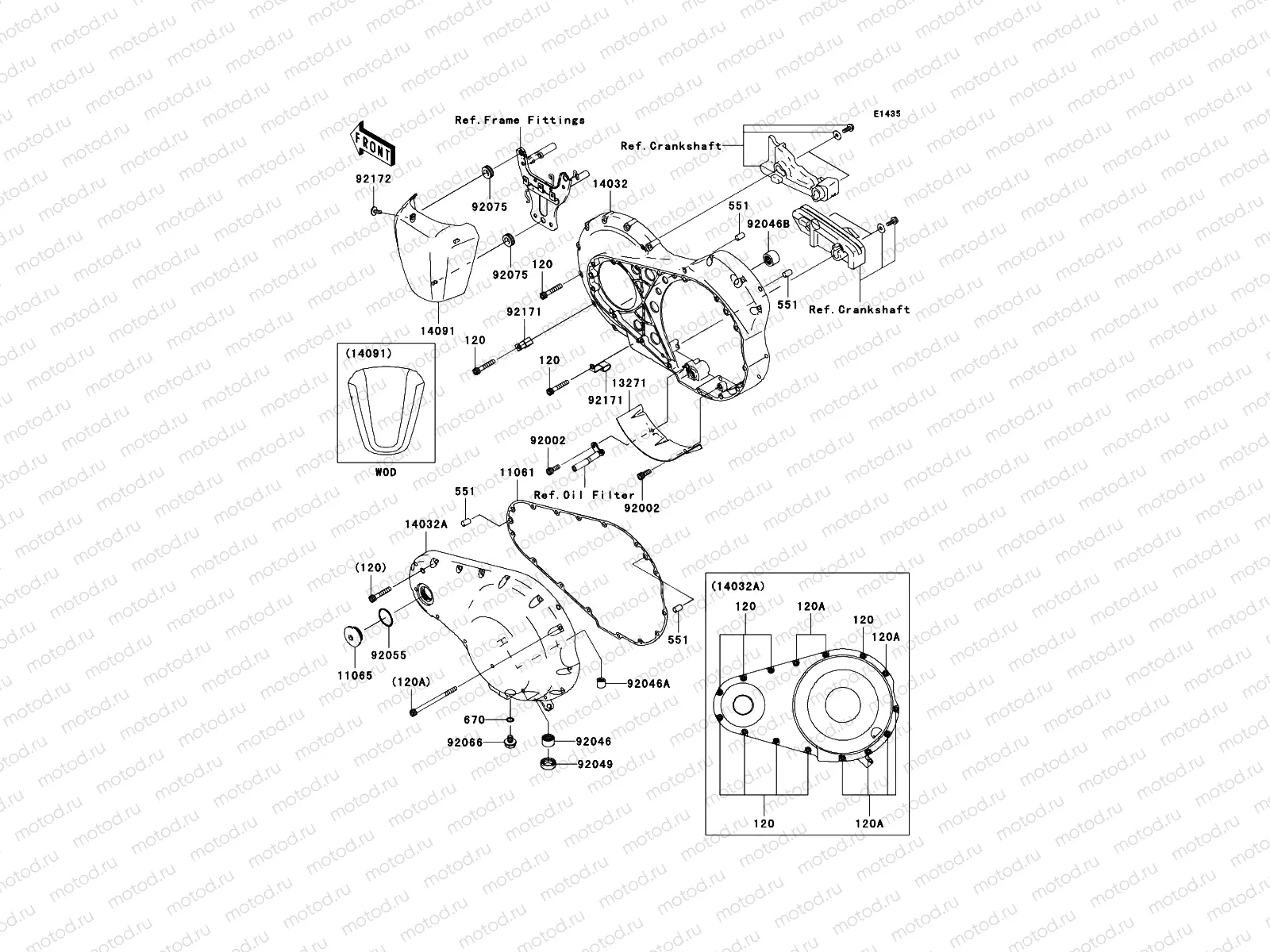 Left Engine Cover(s)