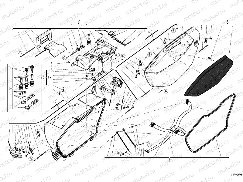 LEFT PANNIER » ACCESSORIES