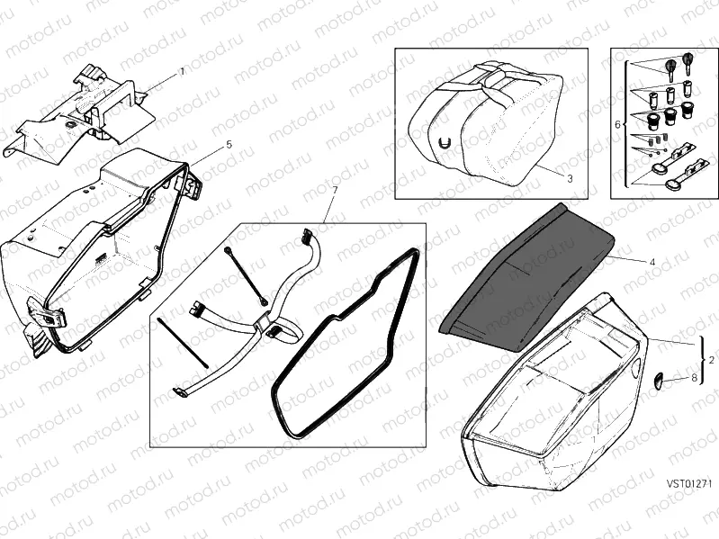 LEFT PANNIER » ACCESSORIES