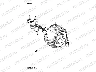 LEFT REAR WHEEL