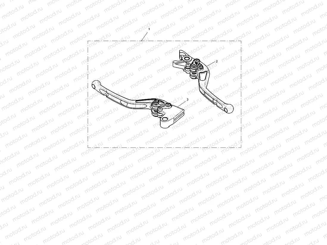 Lever Kit, Adj Standard, Long