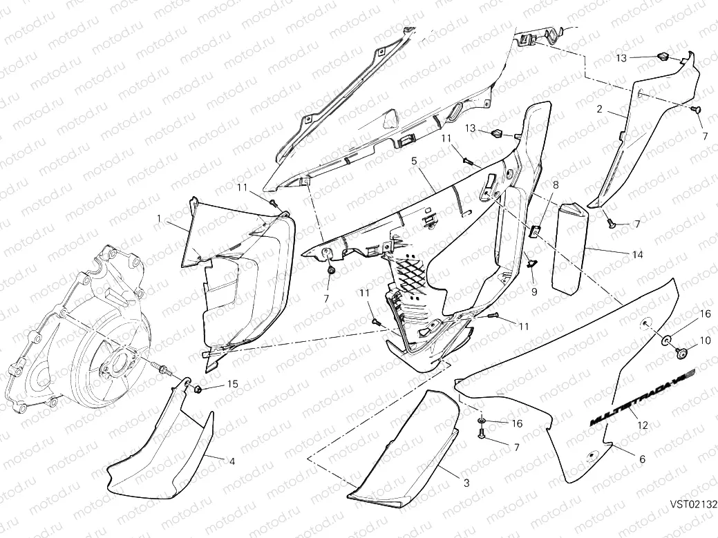 LH Frame Cover