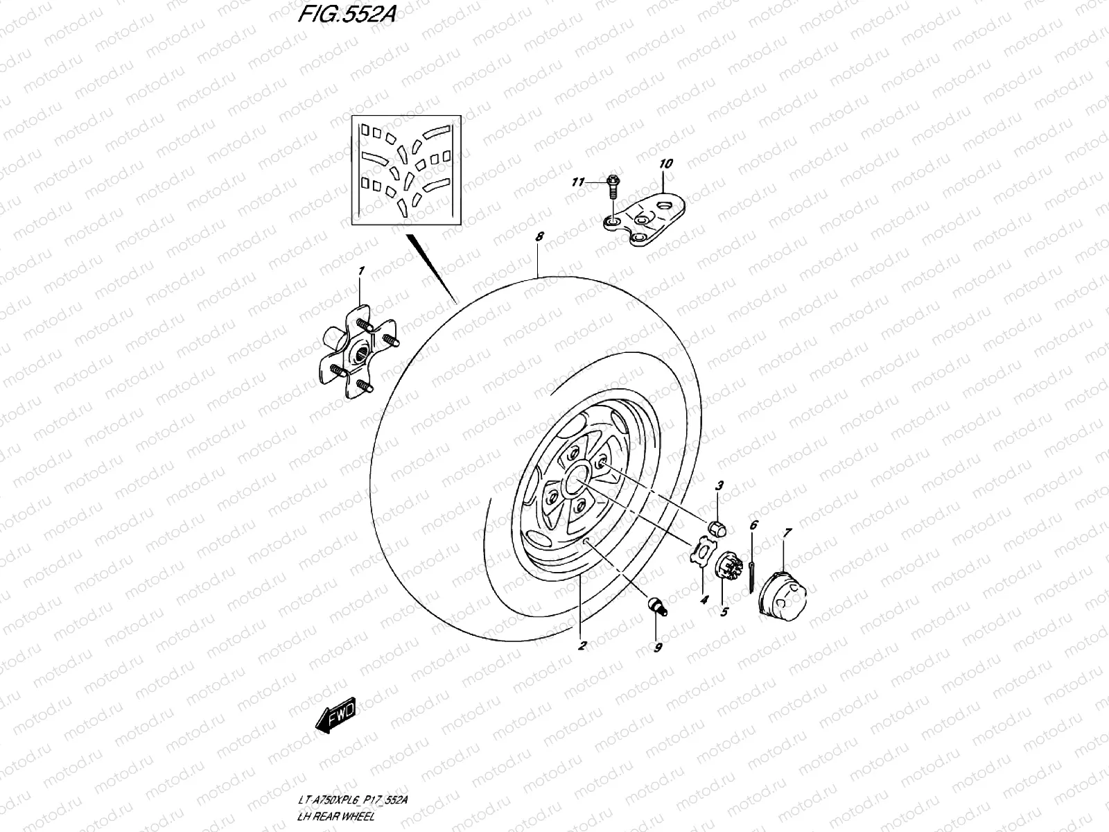 LH REAR WHEEL
