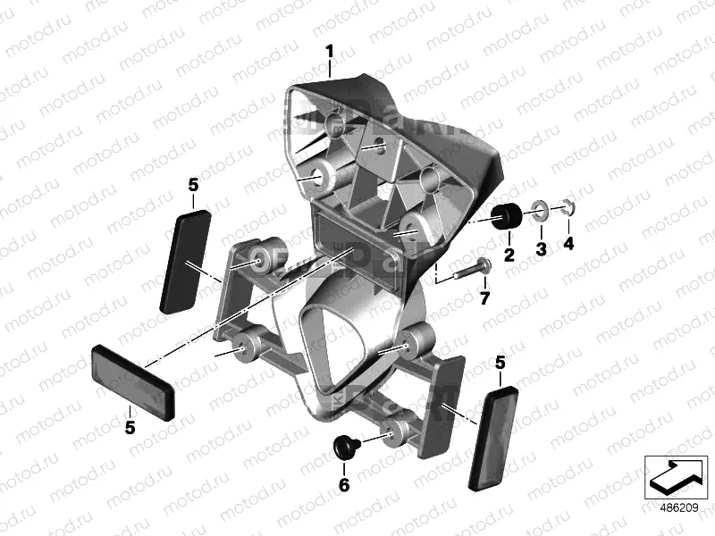 LICENSE PLATE ADAPTER, US