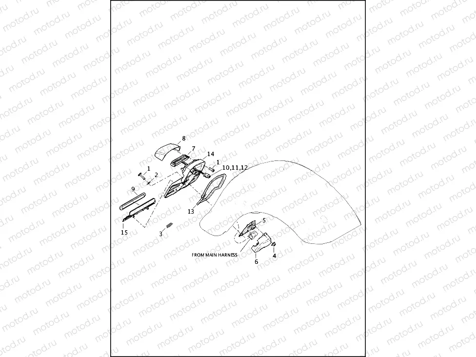 LICENSE PLATE BRACKET