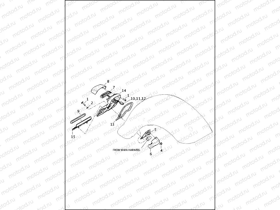 LICENSE PLATE BRACKET