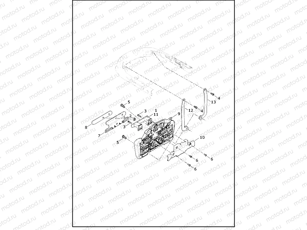 LICENSE PLATE BRACKET