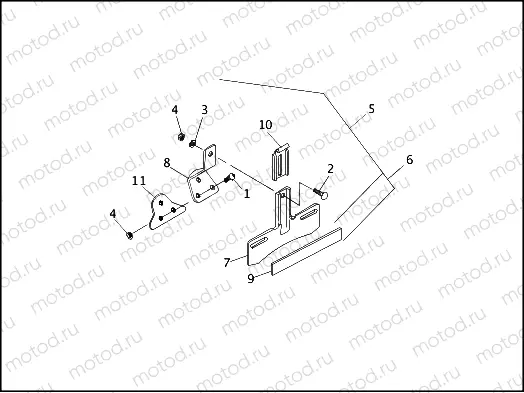 LICENSE PLATE BRACKETS