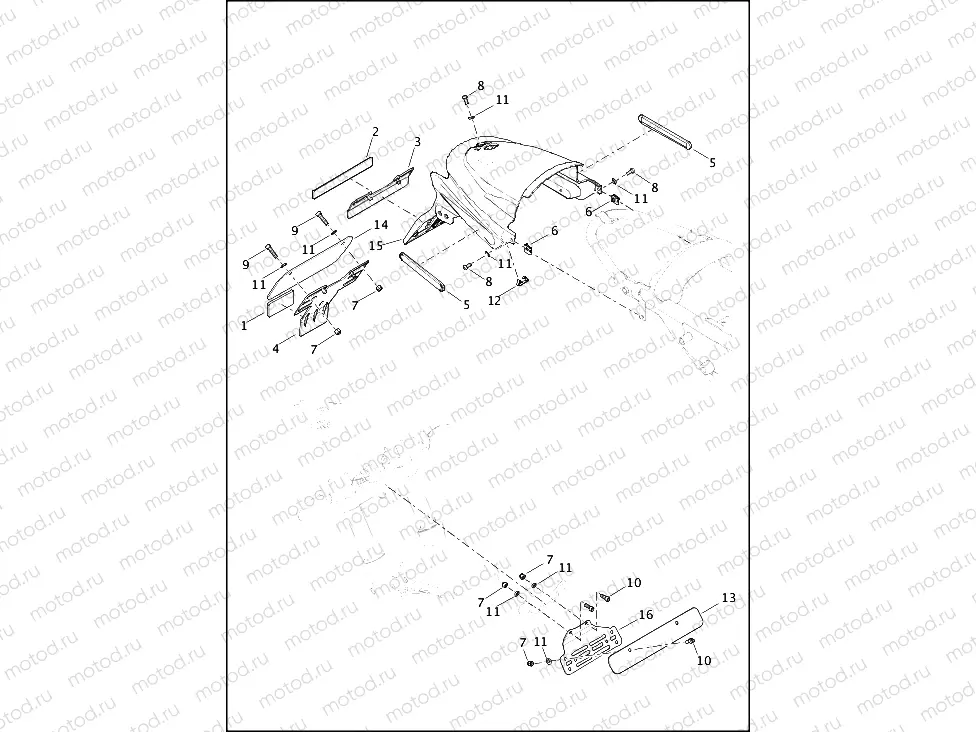 LICENSE PLATE BRACKETS