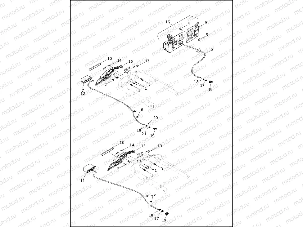 LICENSE PLATE BRACKETS - FLFB, FLFBS, FLFBSANV