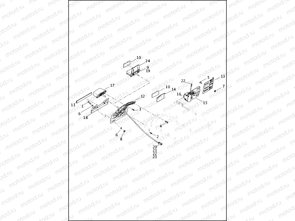 LICENSE PLATE BRACKETS - FLS AND FLSS