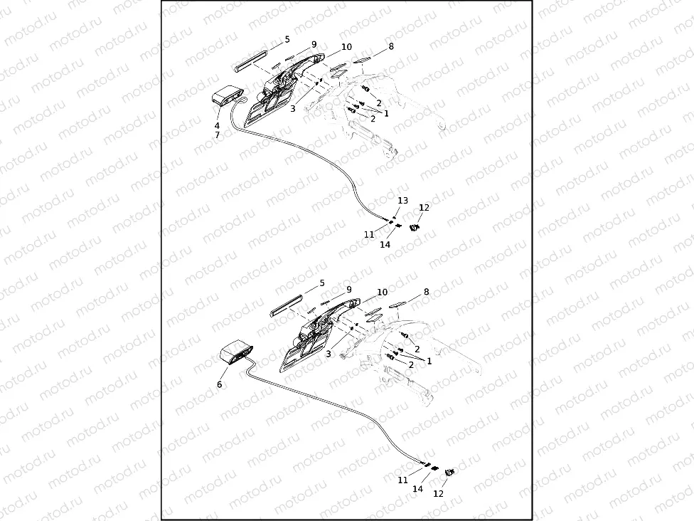 LICENSE PLATE BRACKETS - FLSB