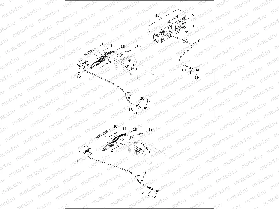 LICENSE PLATE BRACKETS - FXBBS, FXST
