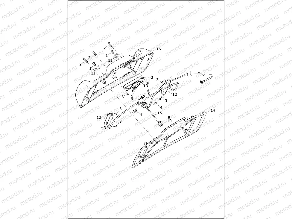 LICENSE PLATE LIGHT - FLRT (AUSTRALIA)