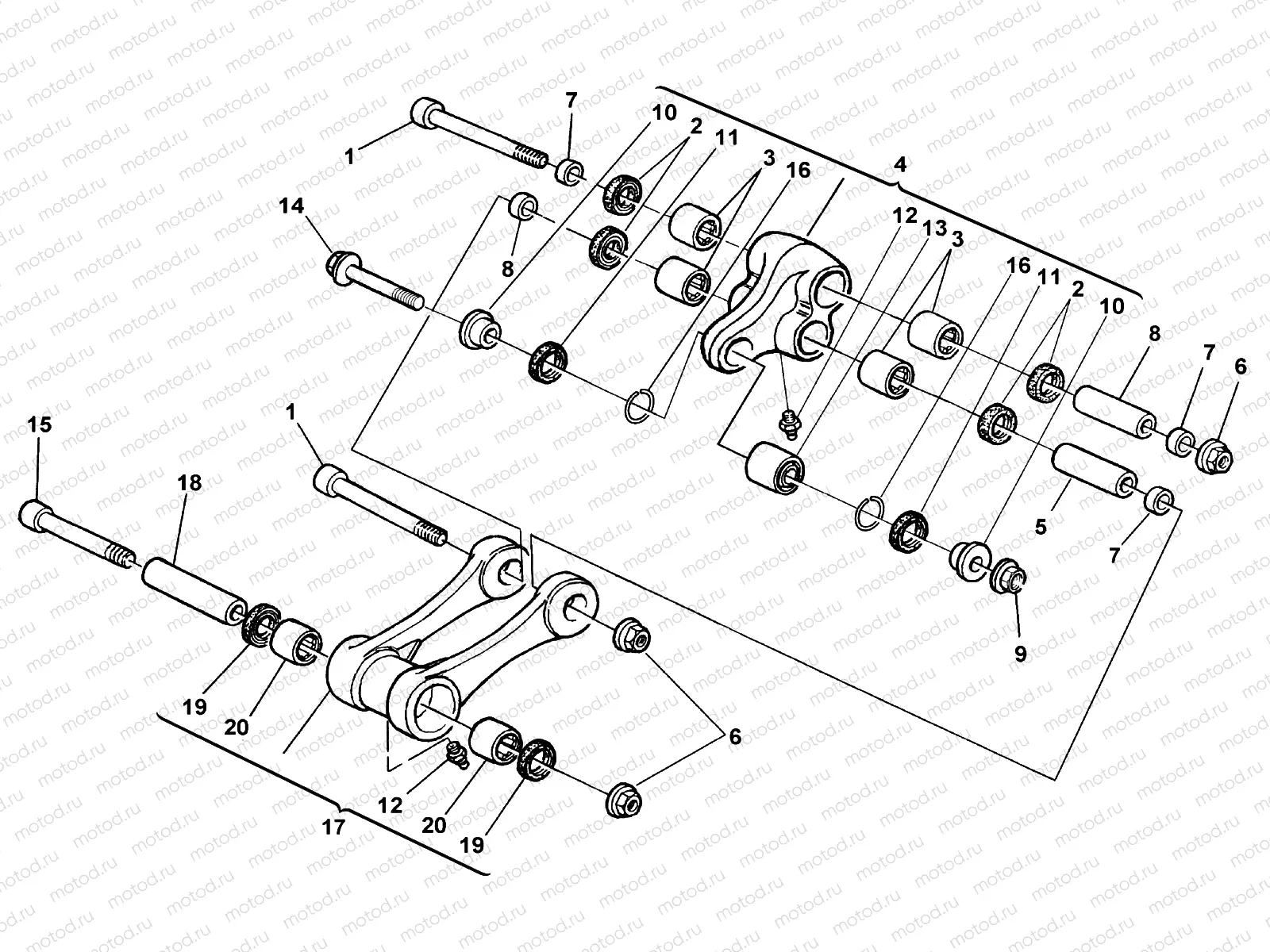LINKAGE SUSPENSION