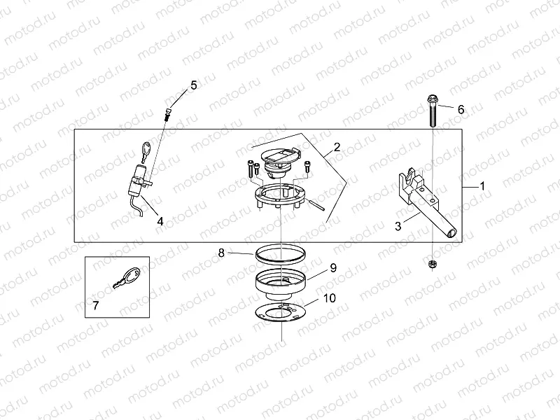 Lock hardware kit
