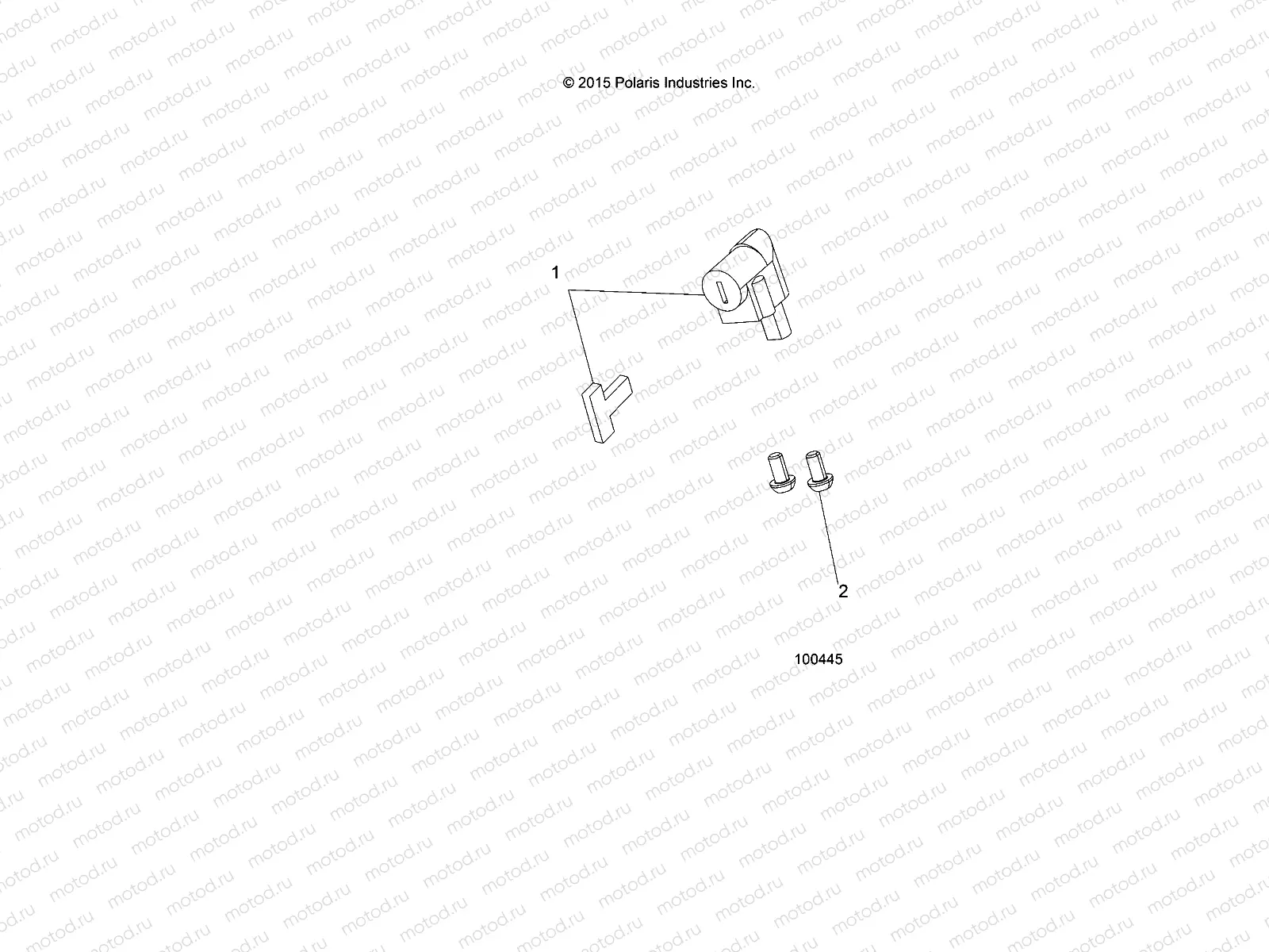 LOCK | LOCK, STEERING - A16SXS95FK (100445)